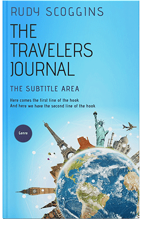 Pre Made Book Cover Malibu