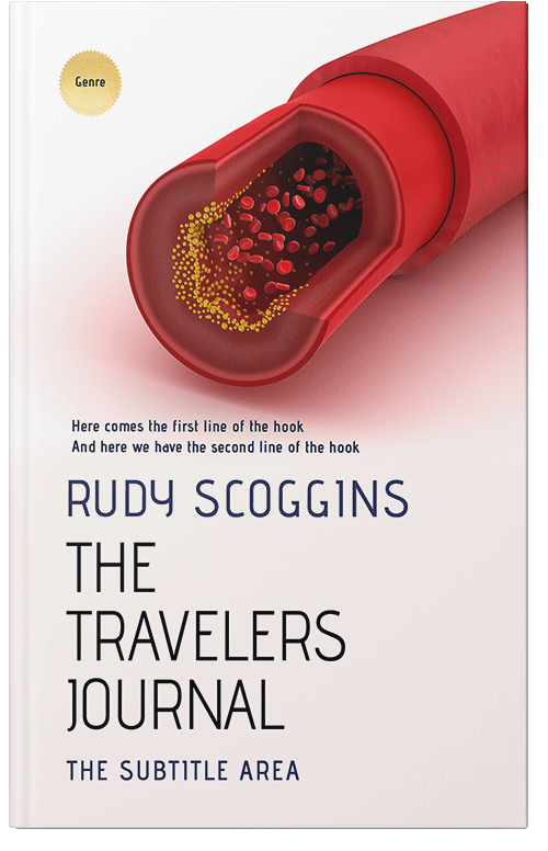 Front view of Premade Medical Book Cover - Tall Poppy