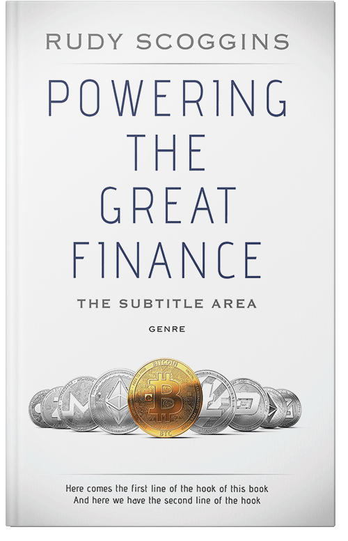 Front view of Premade Business Book Cover - Mako