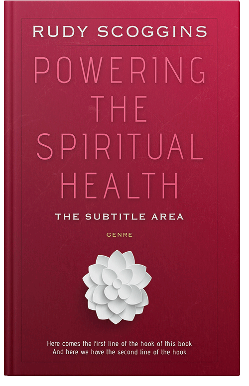 Front view of Premade Self-Improvement & Self-Help Book Cover - Monarch