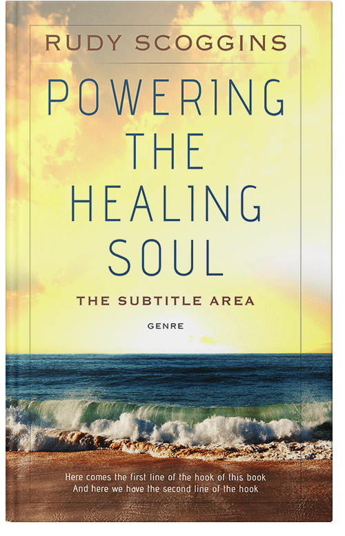 Front view of Premade Health & Mind & Body Book Cover - Limed Spruce