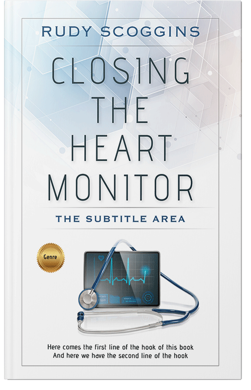 Front view of Premade Medical Book Cover - Mystic