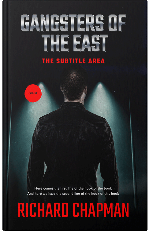 Front view of Premade Mystery & Thriller & Suspense Book Cover - Contessa