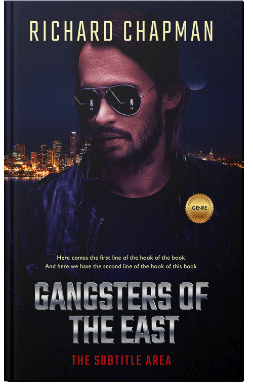 Front view of Premade Teen & Young Adult Book Cover - Ebony