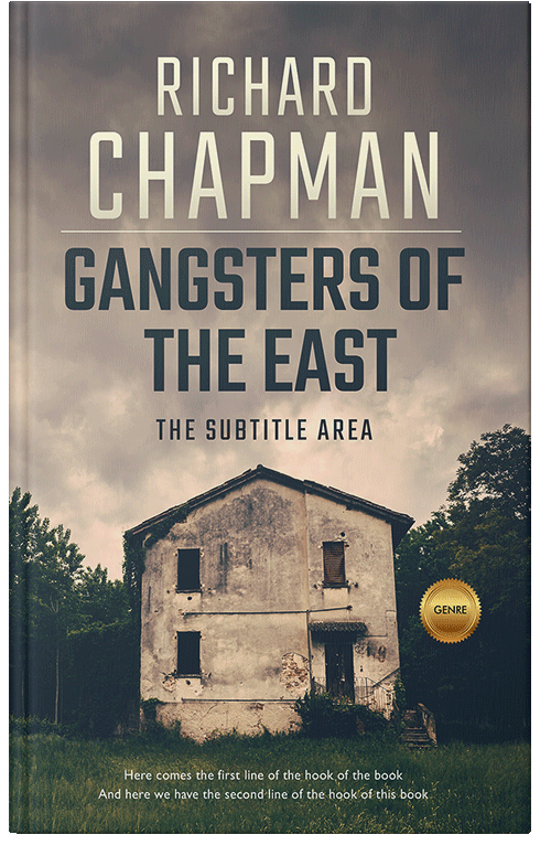 Front view of Premade Mystery & Thriller & Suspense Book Cover - Coral Reef