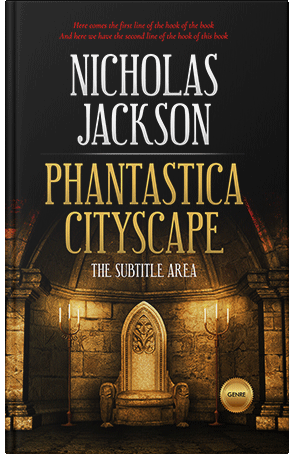Premade Book Cover Tussock