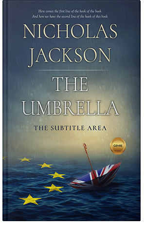 Premade Book Cover Pickled Bluewood