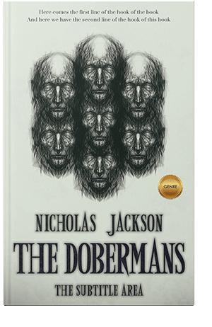 Pre Made Book Cover Outer Space