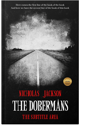 Pre Made Book Cover Cod Gray