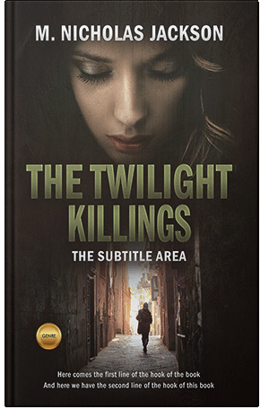 Premade Book Cover Oil