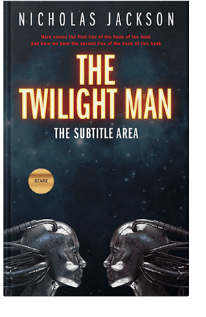 Pre Made Book Cover Mirage