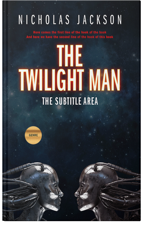 Front view of Premade Science Fiction Book Cover - Mirage