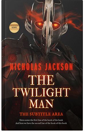 Premade Book Cover Coffee Bean