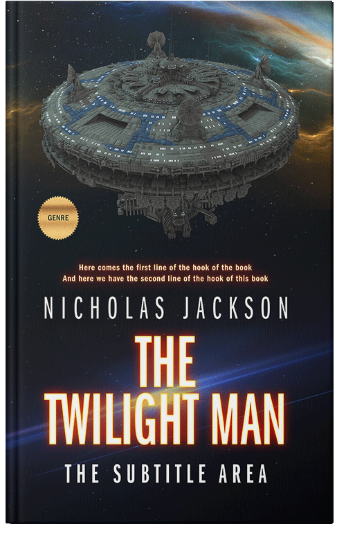 Front view of Premade Science Fiction Book Cover - Baltic Sea