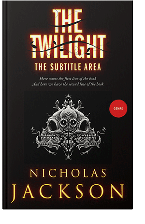 Pre Made Book Cover Whiskey