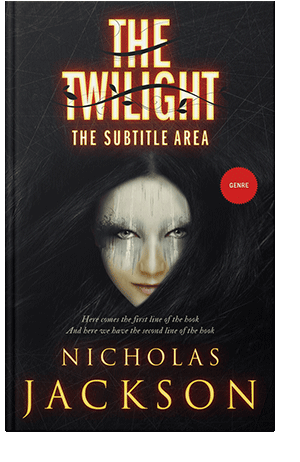 Pre Made Book Cover Cod Gray