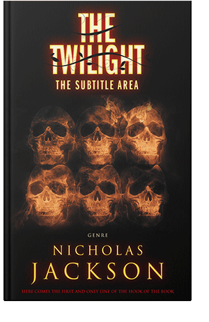 Pre Made Book Cover Raw Sienna