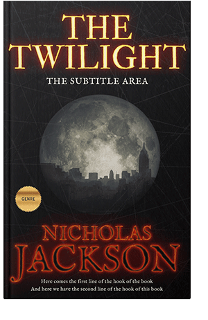 Pre Made Book Cover Gondola