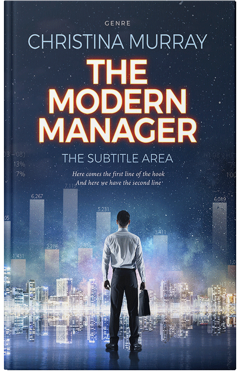 Front view of Premade Self-Improvement & Self-Help Book Cover - Pale Slate