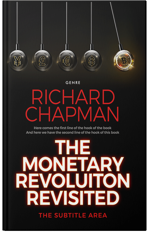 Front view of Premade Business Book Cover - Chestnut Rose