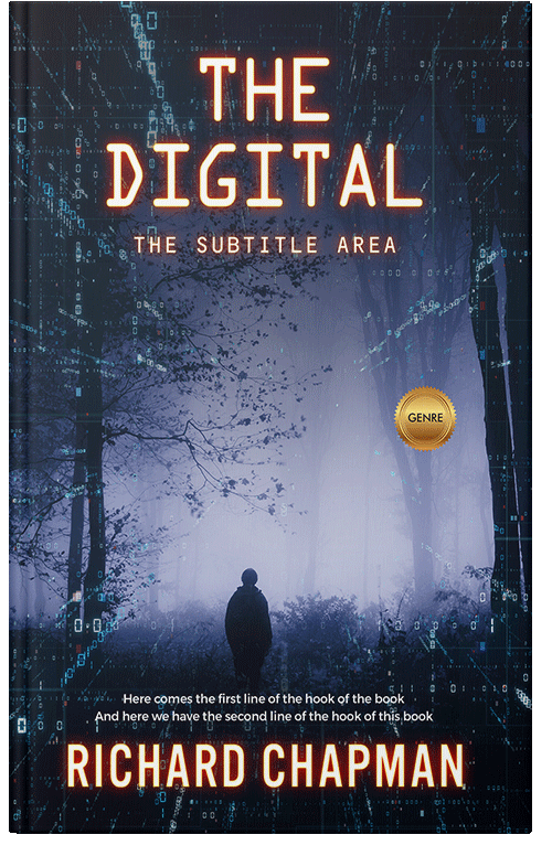 Front view of Premade Mystery & Thriller & Suspense Book Cover - Chatelle