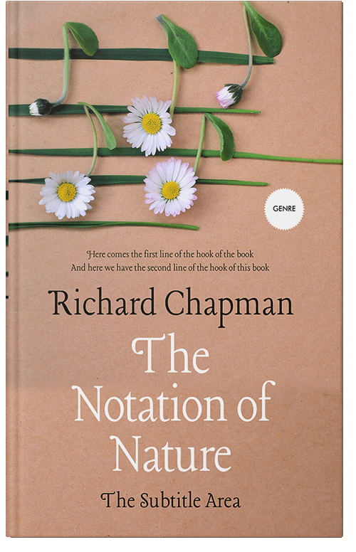 Front view of Premade Romance Book Cover - Tan