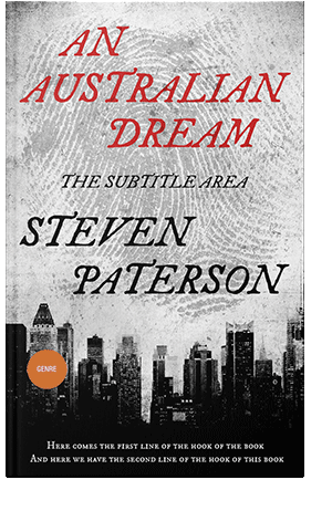 Pre Made Book Cover Cod Gray