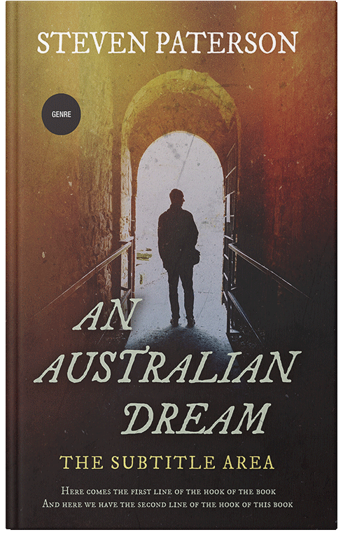 Front view of Premade Mystery & Thriller & Suspense Book Cover - Cocoa Brown