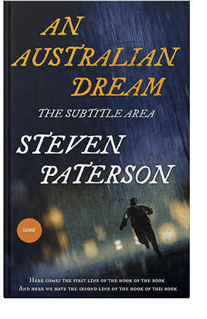 Pre Made Book Cover Mirage