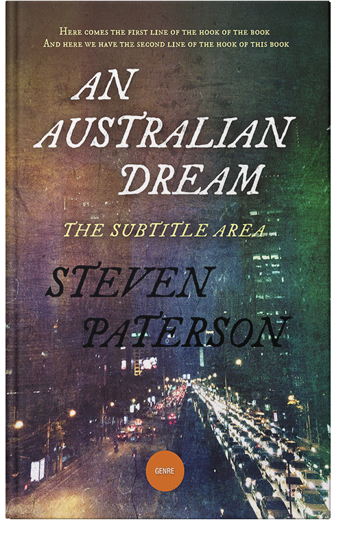 Front view of Premade Horror Book Cover - Tundora