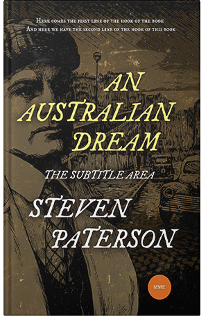 Premade Book Cover Oil