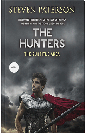 Premade Book Cover Ship Gray