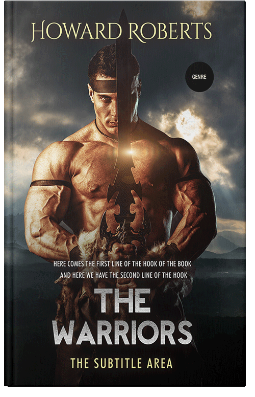 Front view of Premade Historical Book Cover - Sorrell Brown