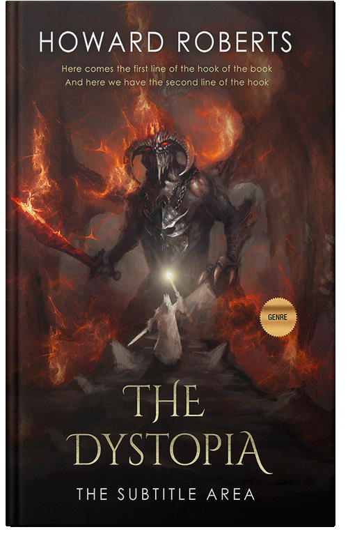 Front view of Premade Fantasy Book Cover - Tamarind