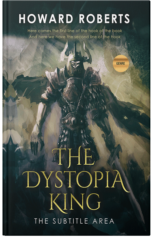 Front view of Premade Historical Book Cover - Timber Green