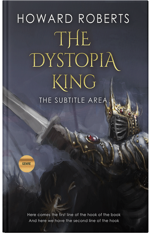 Front view of Premade Fantasy Book Cover - Charade