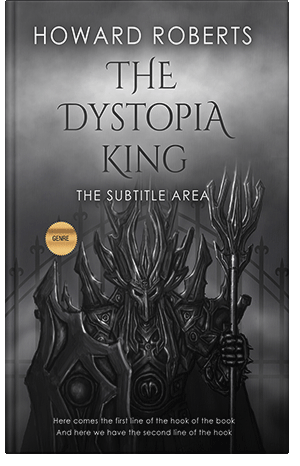 Premade Book Cover Shark