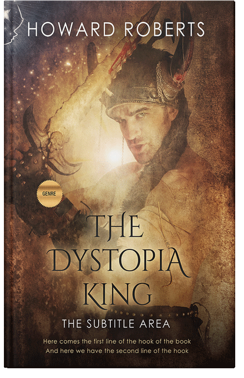 Front view of Premade Fantasy Book Cover - Potters Clay