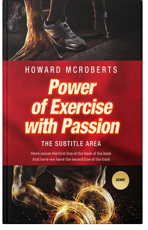 Premade Book Cover Burnt Sienna