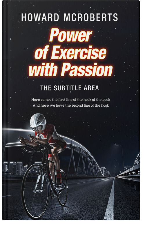 Front view of Premade Health & Dieting & Fitness Book Cover - Cinder