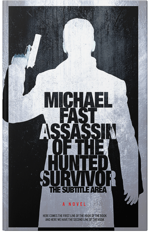 Front view of Premade Mystery & Thriller & Suspense Book Cover - Heather