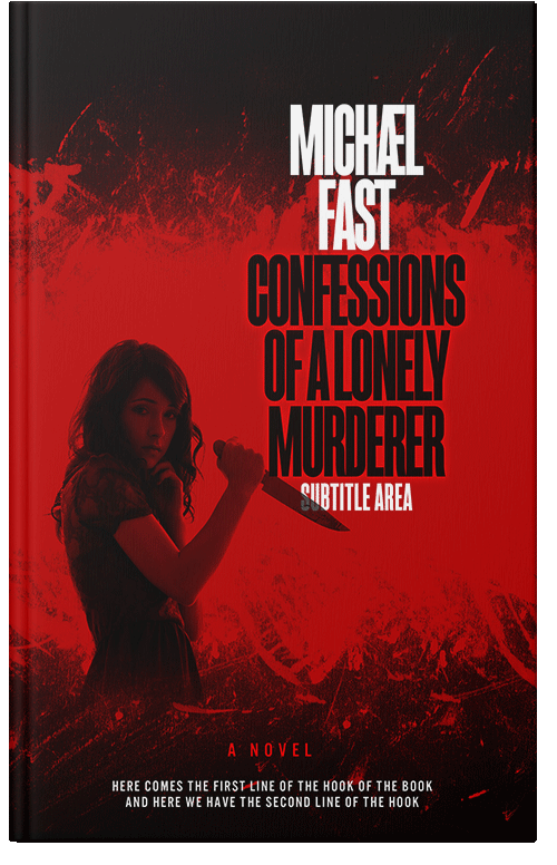 Front view of Premade Mystery & Thriller & Suspense Book Cover - Wood Bark