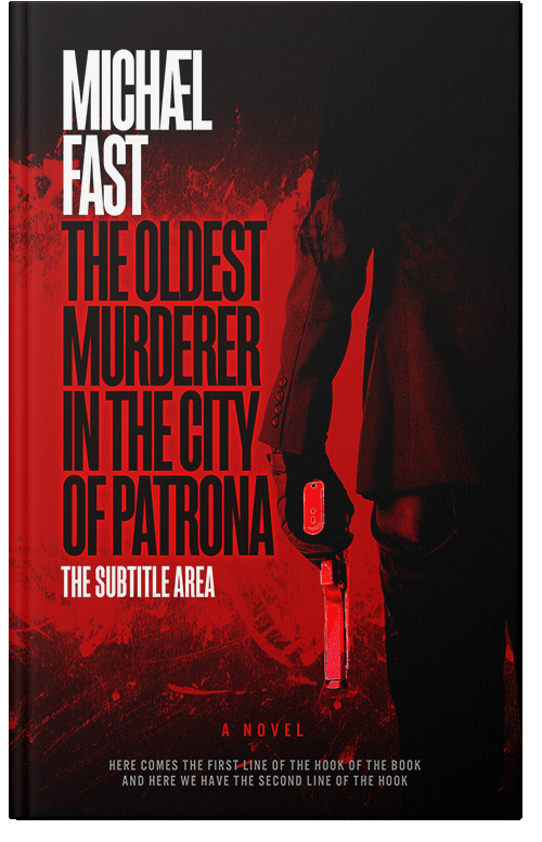 Front view of Premade Mystery & Thriller & Suspense Book Cover - Creole