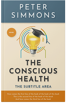 Pre Made Book Cover Champagne