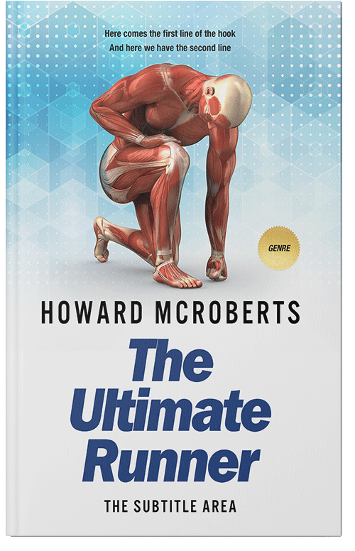 Front view of Premade Health & Mind & Body Book Cover - San Juan