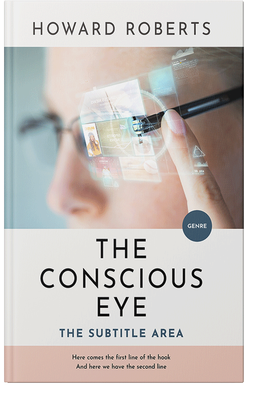 Front view of Premade Business Book Cover - Pearl Bush