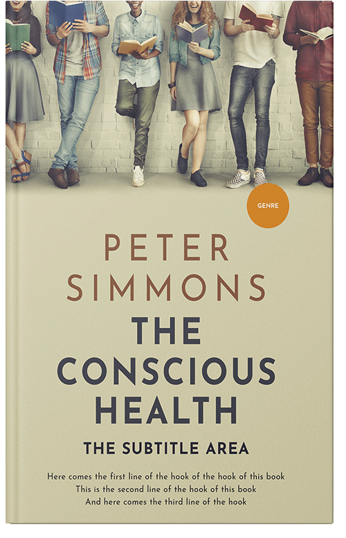 Front view of Premade Self-Improvement & Self-Help Book Cover - Tana