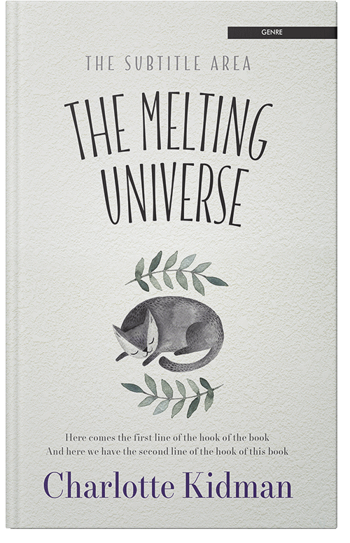 Front view of Premade Children's Book Cover - Cararra