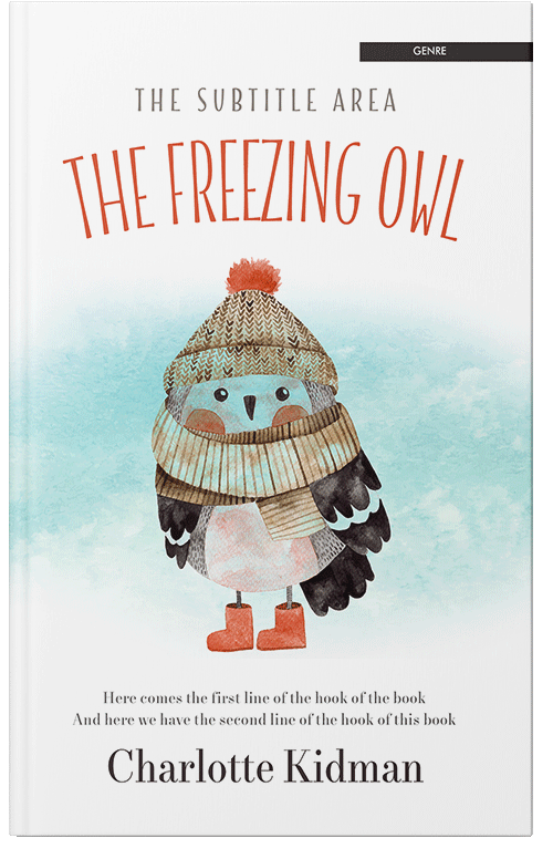 Front view of Premade Children's Book Cover - Edgewater