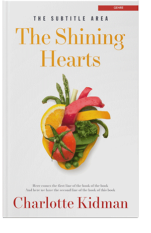 Pre Made Book Cover Seashell